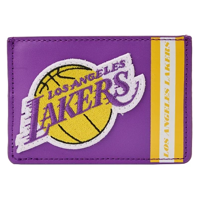 Loungefly Los Angeles Lakers Patch Icons Cardholder                                                                             