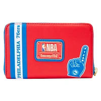 Loungefly Philadelphia 76ers Patches Zip-Around Wallet                                                                          