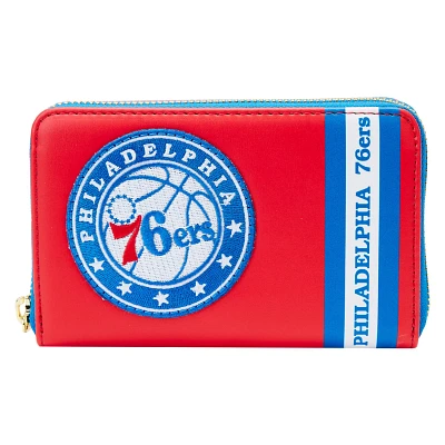 Loungefly Philadelphia 76ers Patches Zip-Around Wallet                                                                          