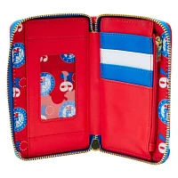 Loungefly Philadelphia 76ers Patches Zip-Around Wallet                                                                          