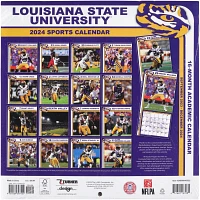 LSU Tigers 7'' x 7'' 2024 Mini Wall Calendar                                                                                    