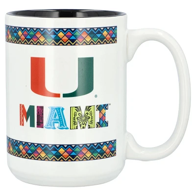 Miami Hurricanes 15oz Hispanic Heritage Mug                                                                                     