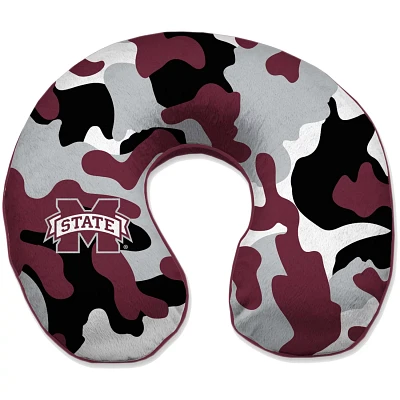 Mississippi State Bulldogs Camo Memory Foam Travel Pillow                                                                       