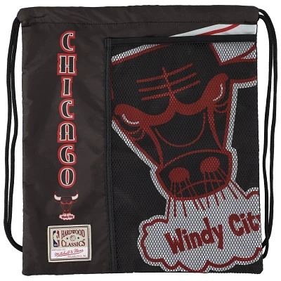 Mitchell  Ness Chicago Bulls Hardwood Classics Team Logo Cinch Bag                                                              
