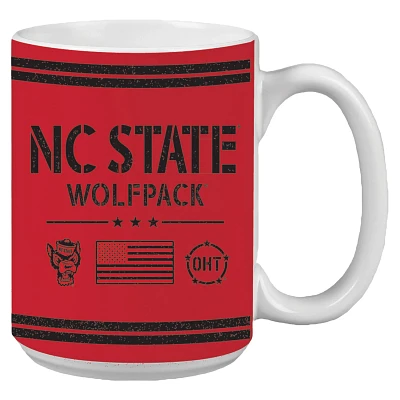 NC State Wolfpack 15oz OHT Military Appreciation Mug                                                                            