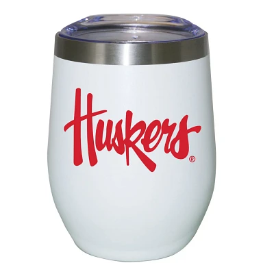 Nebraska Huskers 12oz Logo Stemless Tumbler                                                                                     