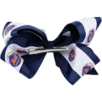 New York Mets Jumbo 3" Layered Bow                                                                                              