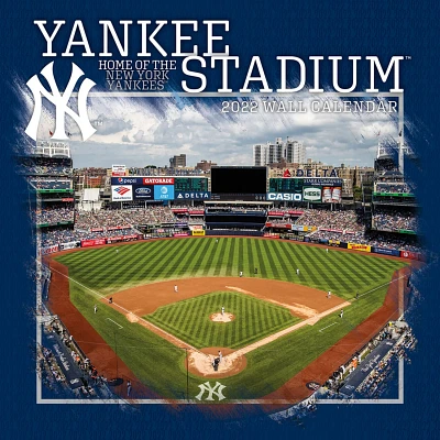 New York Yankees 2022 Yankee Stadium Wall Calendar                                                                              