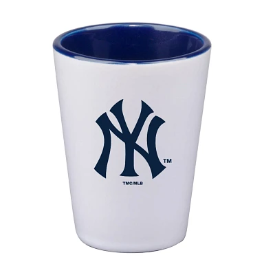 New York Yankees 2oz Inner Color Ceramic Cup                                                                                    