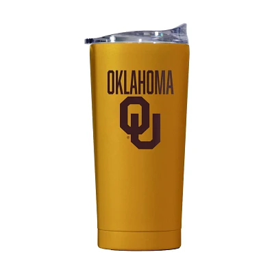 Oklahoma Sooners 20oz Fashion Color Powdercoat Tumbler                                                                          