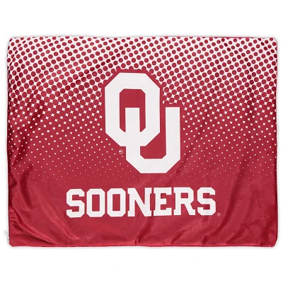 Oklahoma Sooners Two-Pack Plush Dot Pillow Protectors                                                                           