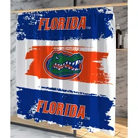 Pegasus Florida Gators Shower Curtain  Bath Mat Set                                                                             