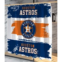 Pegasus Houston Astros Shower Curtain  Bath Mat Set                                                                             