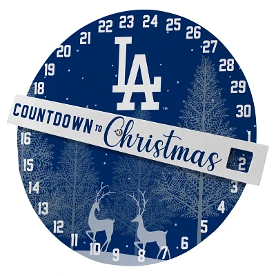 Pegasus Los Angeles Dodgers Countdown to Christmas Wall Sign                                                                    