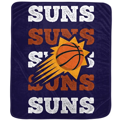 Pegasus Phoenix Suns 60'' x 70'' Logo Wordmark Plush Blanket                                                                    