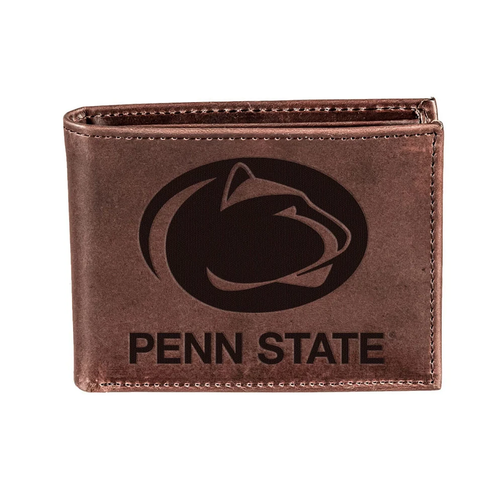 Penn State Nittany Lions Bifold Leather Wallet                                                                                  