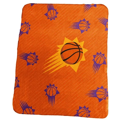 Phoenix Suns 50" x 60" Repeating Logo Classic Plush Throw Blanket                                                               