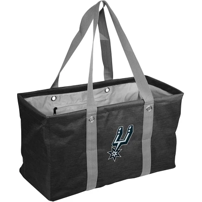 San Antonio Spurs Crosshatch Picnic Caddy Tote Bag                                                                              