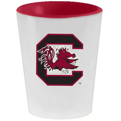 South Carolina Gamecocks 2oz Inner Color Ceramic Cup                                                                            