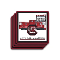 South Carolina Gamecocks Four-Pack Coaster Set                                                                                  