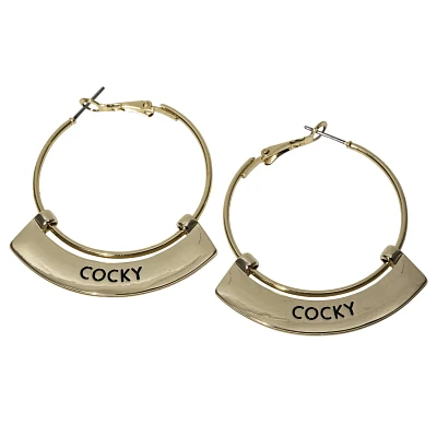 South Carolina Gamecocks Weller Hoop Earrings                                                                                   