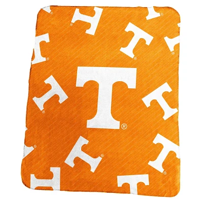 Tennessee Volunteers 50" x 60" Repeating Logo Classic Plush Throw Blanket                                                       