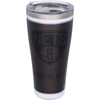 Tervis Brooklyn Nets 30oz Blackout Stainless Steel Tumbler                                                                      