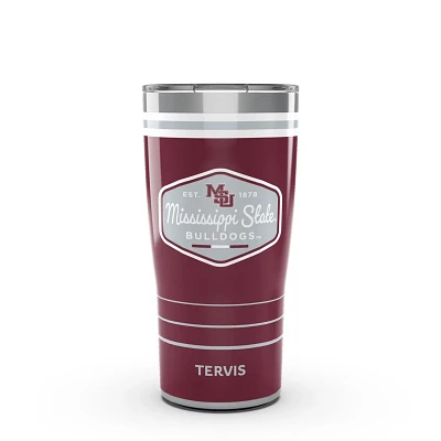 Tervis Mississippi State Bulldogs 20oz Vintage DuraPrint Stainless Steel Travel Tumbler                                         