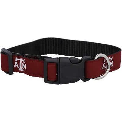Texas AM Aggies 1" Regular Dog Collar                                                                                           