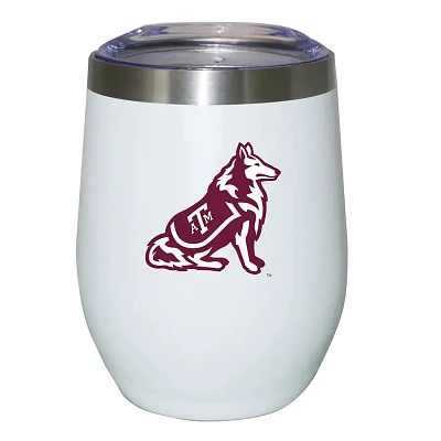 Texas AM Aggies 12oz Logo Stemless Tumbler                                                                                      