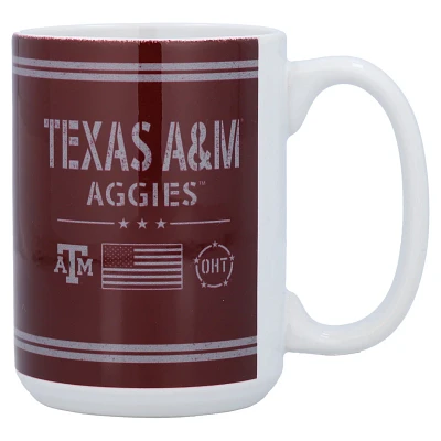 Texas AM Aggies 15oz OHT Military Appreciation Mug                                                                              