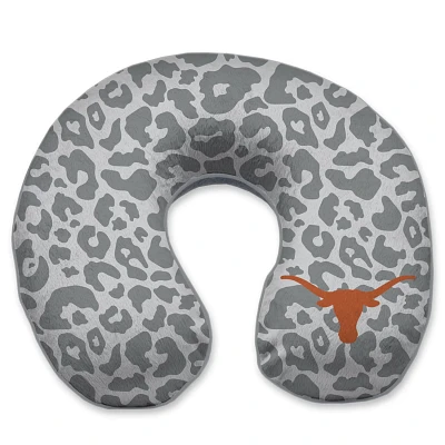 Texas Longhorns Cheetah Print Memory Foam Travel Pillow                                                                         