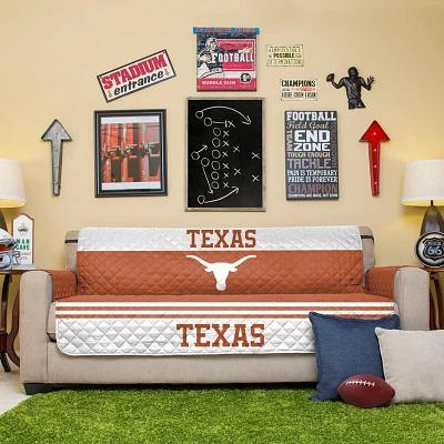 Texas Longhorns Sofa Furniture Protector                                                                                        