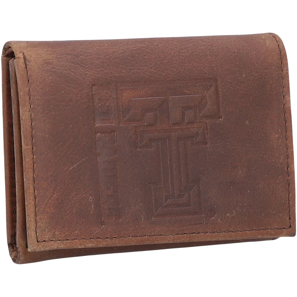 Texas Tech Raiders Leather Team Tri-Fold Wallet                                                                                 