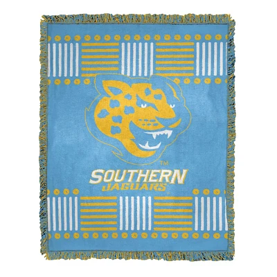 The Northwest Group Southern University Jaguars Homage Jacquard Throw Blanket                                                   