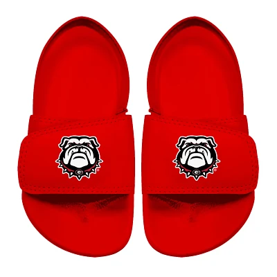 Toddler ISlide Georgia Bulldogs Mascot Slide Sandals                                                                            