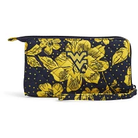 Vera Bradley West Virginia Mountaineers Rain Garden Front-Zip Wristlet                                                          