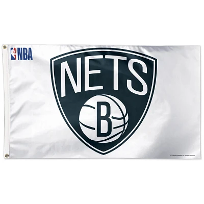 WinCraft Brooklyn Nets 3' x 5' Logo One-Sided Flag                                                                              