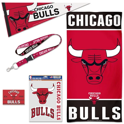 WinCraft Chicago Bulls House Fan Accessories Pack                                                                               
