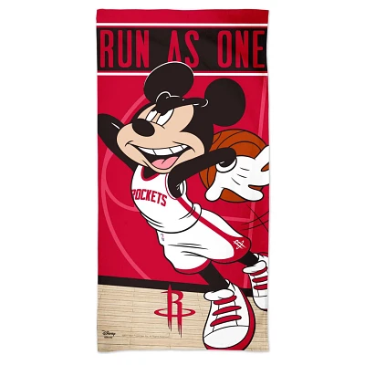 WinCraft Houston Rockets 30 '' x 60 '' Team Disney Spectra Beach Towel                                                          