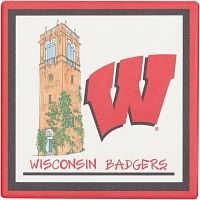 Wisconsin Badgers Four-Pack Coaster Set                                                                                         