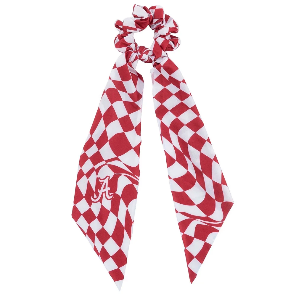 ZooZatz Alabama Crimson Tide Checkered Scrunchie Scarf                                                                          