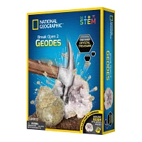 National Geographic Break Your Own Geode 2-Piece Kit                                                                            