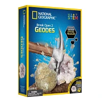 National Geographic Break Your Own Geode 2-Piece Kit                                                                            