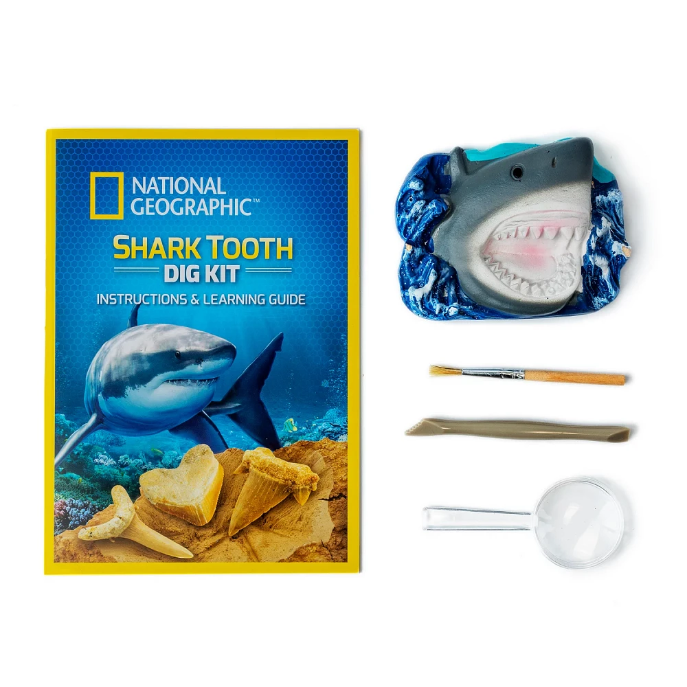 National Geographic Shark Tooth Dig Kit                                                                                         