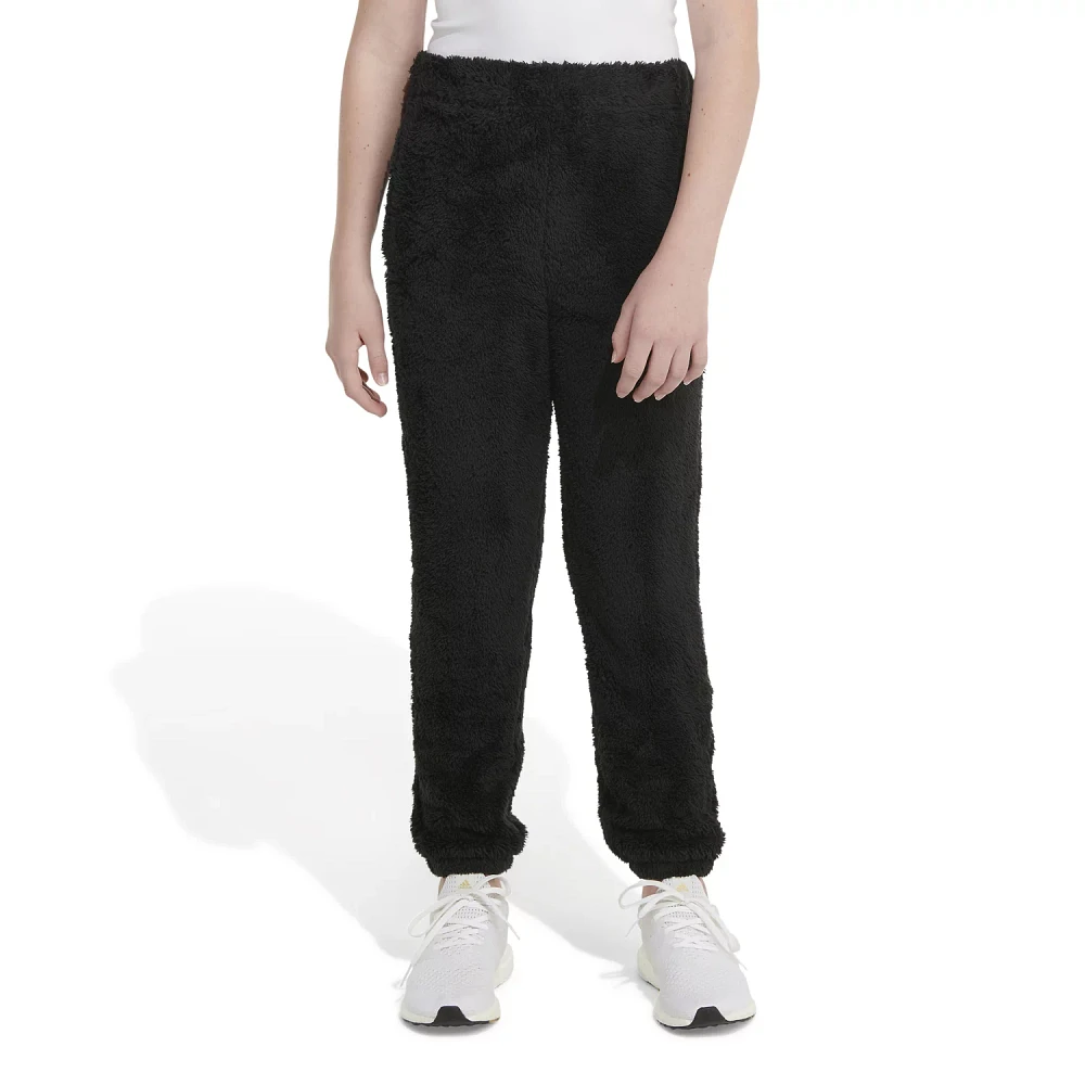 adidas Girls' Cozy Sherpa Joggers