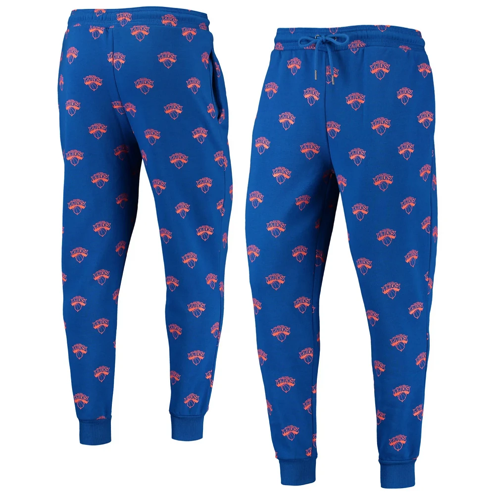 The Wild Collective New York Knicks Allover Logo Jogger Pants