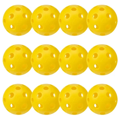 Franklin X-26 USAPA Indoor Pickleball 12-Pack                                                                                   