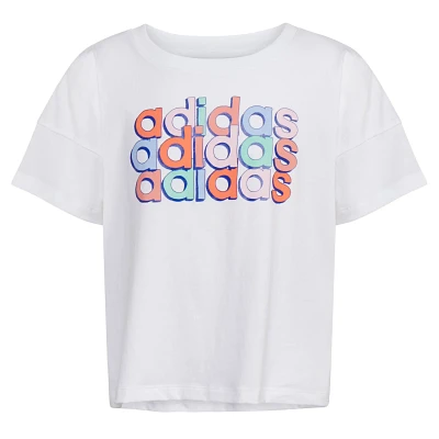 adidas Girls' Loose Box Short Sleeve T-shirt