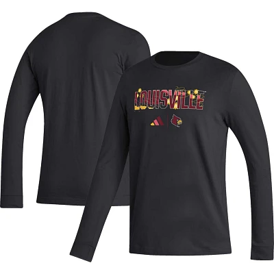 adidas Louisville Cardinals Honoring Excellence Long Sleeve T-Shirt